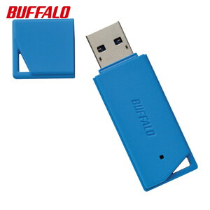 �o�b�t�@���[ BUFFALO USB3.1�iGen1�j/USB3.0�Ή� USB�������[ �o�����[���f�� 64GB �u���[ (1��) �i�ԁFRUF3-K64GB-BL