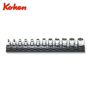 �R���H�ƌ����� Ko-ken RS2400MZ/12 1/4 6.35mm���� Z-EAL 6�p�X�^���_�[�h�\�P�b�g�Z�b�g (1S)