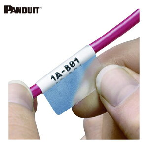 �p���h�E�C�b�g PANDUIT S100X400YAJ ���[�U�[�v�����^�p�Z���t���~�l�[�g���x�� �|���G�X�e�� �� �󎚕��c25.4mmx��25.4mm 1000���� S100x400YAJ (1��)