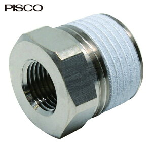 PISCO �s�X�R PF03-01 �`���[�u�t�B�b�e�B���O �����p��u�b�V�� ���˂�R3/8 �߂˂�Rc1/8 (1��)