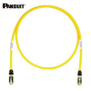 �p���h�E�C�b�g PANDUIT STP6X2.5MYL CAT6A/CAT6 �V�[���h�p�b�`�R�[�h 2.5m �� STP6X2.5MYL (1�{)