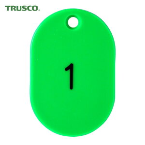 �g���X�R TRUSCO �ԍ��������D �� 45X30 1~25 �� (1��) TKFS-0125-GN