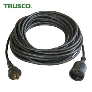 �g���X�R TRUSCO �O��200V�����R�[�h 10M (1�{) �i�ԁFT4P20AW-10