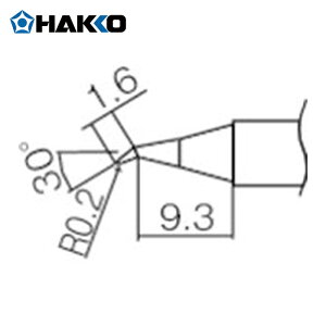 ���� HAKKO T12-JS02 ���Đ� 0.2JS�^ (1�{)