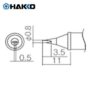 ���� HAKKO T12-WD08 ���Đ� 0.8WD�^ (1�{)