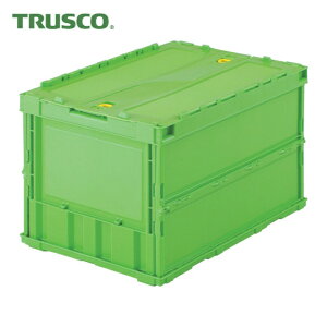 �g���X�R TRUSCO �I���R�� ���^�܂肽���݃R���e�i 50L ���b�N�t�^�t �O���[�� (1��) TR-C50B (GN)