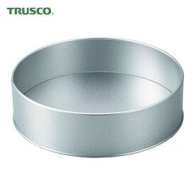 トラスコ TRUSCO スチール容器 丸缶 内寸Φ175×44 (1個) 品番：TMC-185D