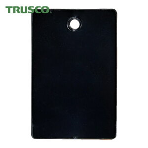 �g���X�R TRUSCO �T�C���v���[�g �X�`���[���ԍ��D ���n �����` �� 57×38mm 5���� �� (1Pk) �i�ԁFTRFL-BK
