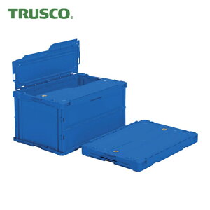 �g���X�R TRUSCO �I���R�� ���^�܂肽���݃R���e�i 75L �X���C�h���b�N�t�^�t �_�[�N�u���[ (1��) TR-C75B-DB (DB)