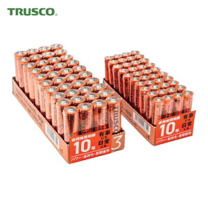 �g���X�R TRUSCO �A���J�����d�r 10�N �P3 �����p�b�N (1Pk(��)=40�{��) (1Pk) TLR6GL-40