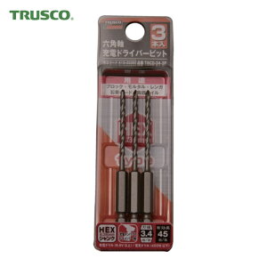 �g���X�R TRUSCO �Z�p���[�d�h���C�o�[�r�b�g 3.4×90 3�{�g (1S) T6CD-34-3P