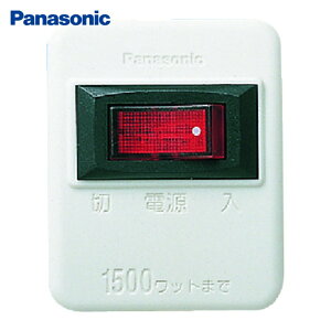 �p�i�\�j�b�N Panasonic WHS2001WP �X�C�b�`�t�^�b�v �z���C�g (1��)