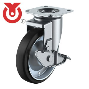���[�G�C WJ2-150S �v���[�g�� ���� �L���X�^�[ �S�� �ԗ֌a150mm �X�g�b�p�[�t�� J�^�C�v J2-S�^ ��t���@80×80(75×75) (1��)