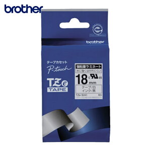 �u���U�[ brother TZE-S241 Tze�e�[�v ���S�� ������/���n/18mm (1��)