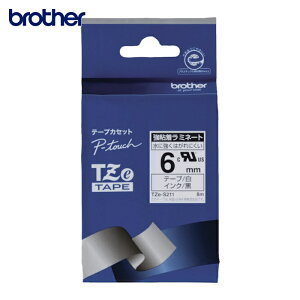 �u���U�[ brother TZE-S211 Tze�e�[�v ���S�� ������/���n/6mm (1��)