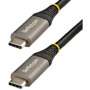 StarTech USB315CCV2M USB-C�P�[�u��/2m/USB 3.2 Gen1/5Gbps/Type-C - Type-C/100W/�I�X-�I�X (1�{)