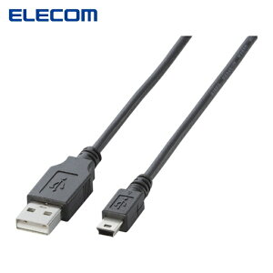 �G���R�� ELECOM U2C-M30BK EURoHS�w�ߏ���USB2.0�P�[�u��3.0m(�u���b�N) (1�{)