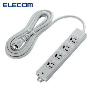 �G���R�� ELECOM RoHS�Ή� 3P �����~ �}�O�l�b�g 4�� 3.0m �O���[ (1��) �i�ԁFT-WRM3430LG/RS