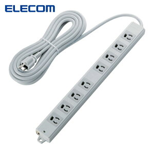 �G���R�� ELECOM T-WRMK3850LG/RS RoHS�Ή� �H���p 8�� 3�s�� �����~�߃^�b�v ���T�[�W�h�~ 5m (1��)