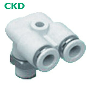 CKD �`���[�u�p�� �j���[�W���C���g�X�e�����X�^�C�v�iFY�`R�t�j �K���`���[�u�O�a6mm �ڑ����aR1/8 (1��) �i�ԁFZW-FY6-6-P4