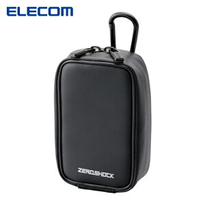 �G���R�� ELECOM ZSB-DG014BK �f�W�^���J�����P�[�X ZEROSHOCK M�T�C�Y �u���b�N (1��)