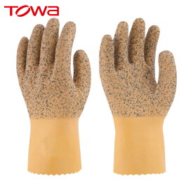 トワロン 天然ゴム手袋 トワロングリップ 3L (1双) 品番:141-3L