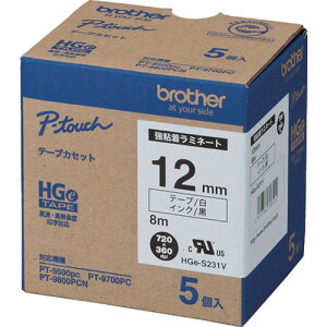 uU[H brother xv^pe[vJ[gbW HGESe[viSj /n/12mm (1Pk) iԁFHGE-S231V