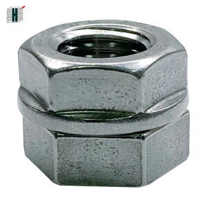 ハードロック 六角ナット ハードロックナット (ステンレス) 50個入 (1Pk) 品番:HLN-R-10C-04-UP