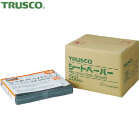 TRUSCO(トラスコ) まとめ買い シートペーパー #240(250枚セット) (1箱) 品番：GBS240-250P