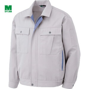 ミドリ安全 作業服 作業着 ユニフォーム ブルゾン シルバーグレー M (1着) 品番:G 561-UE-M
