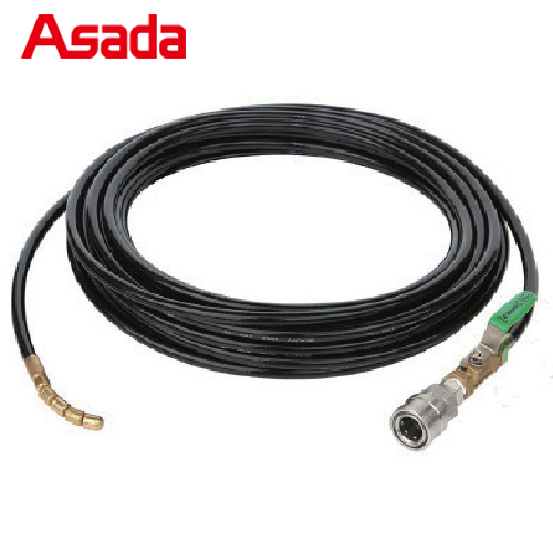 アサダ 1/4洗管ホース 16/200G・13/100GS用 20m 1TC (1本) 品番：HD06007のサムネイル