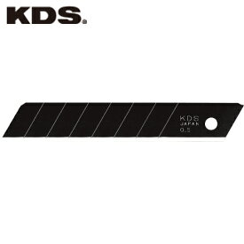 KDS(ムラテックKDS) カッターナイフ用替刃 鋭黒刃(大) 10枚入 (1Pk) 品番：LB-10BH