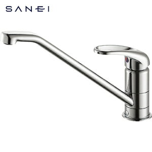 サンエイ SANEI シングルワンホール混合栓 (1台) 品番:K87110TJV-13