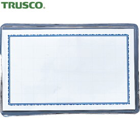 TRUSCO(トラスコ) 軟質塩ビ簡易名札 クリップピンタイプ 台紙55×90mm (1個) 品番：KS-N-1P