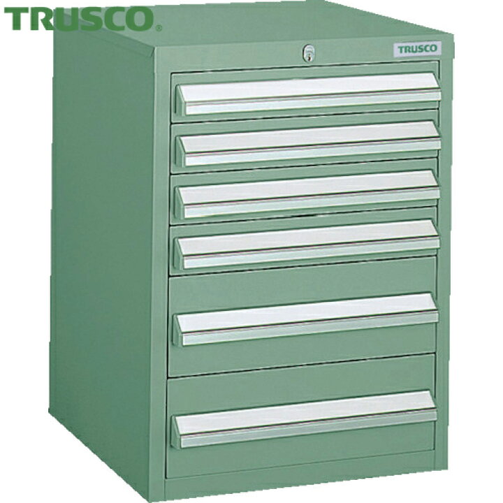 楽天市場】TRUSCO(トラスコ) LVR型キャビネット 392X412XH540 引出6段 