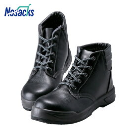 ノサックス 耐滑ウレタン2層底 静電作業靴 中編上靴 25.5CM (1足) 品番：KC-0066-25.5