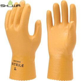 ショーワ ニトリルゴム手袋 NO770水産ニトローブ イエロー LLサイズ (1双) 品番:NO770-LL