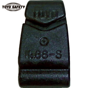 トーヨーセフティ TOYO ヘルメット取付用ゴーグルクリップ ミゾなし用 2個入 (1Pk) 品番:NO.88-S