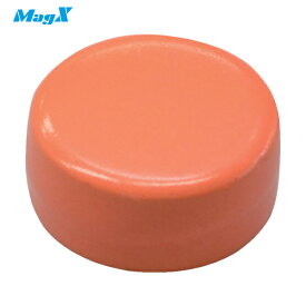 マグエックス カラーマグネット橙3P (1Pk) 品番：MFCM-18-3P-O