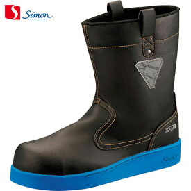 シモン 舗装工事用高温耐熱性作業靴 RM144ブルー (1足) 品番：RM144BU-26.0