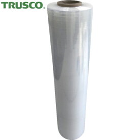 【動画あり】 TRUSCO(トラスコ) 2インチ紙管ストレッチフィルム18μX500MMX450M (1巻) 品番：P2CS-18-500