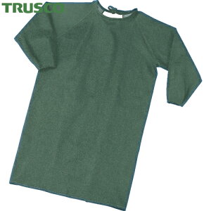 トラスコ TRUSCO パイク溶接保護具 袖付前掛け Lサイズ (1着) 品番:PYR-SMK-L
