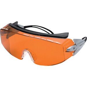 リケン レーザー用一眼型保護メガネ(多波長兼用)メガネ併用可 (1個) 品番：RS-80 TWCL