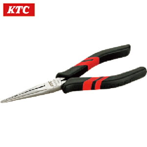 KTC 京都機械工具 ラジオペンチ(スリムタイプ) (1個) 品番:PSL-175N-S