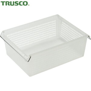 トラスコ TRUSCO デスクトレー スタックトレーハンドル付 A4深型 半透明 (1個) 品番:SKTA4D-TM