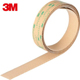 3M(スリーエム) デュアルロック薄手ファスナー 透明 SJ-4570 25.4mmX1m (1巻) 品番：SJ-4570 25X1