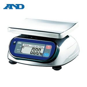 A&D エーアンドデイ 防塵防水デジタルはかり(検定付) ひょう量20kg (1台) 品番:SK20KIWP