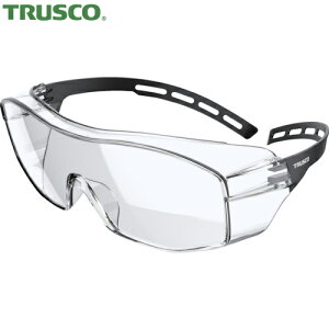 トラスコ TRUSCO 保護メガネ 一眼型オーバーセーフティグラス(JIS規格品・超軽量フィットタイプ) (1個) 品番:SS2025E