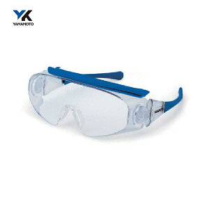 山本光学 保護メガネ 1眼型セーフティグラス(オーバーグラス) (1個) 品番:SN-760 BLU