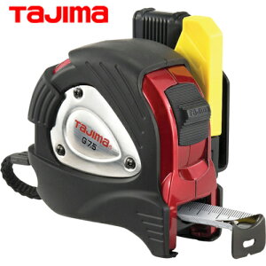 タジマ tajima スケール メジャー コンベックス セフコンベGロックプラス25 幅25mm 長さ7.5m メートル目盛 (1個) 品番:SFGLP25-75BL
